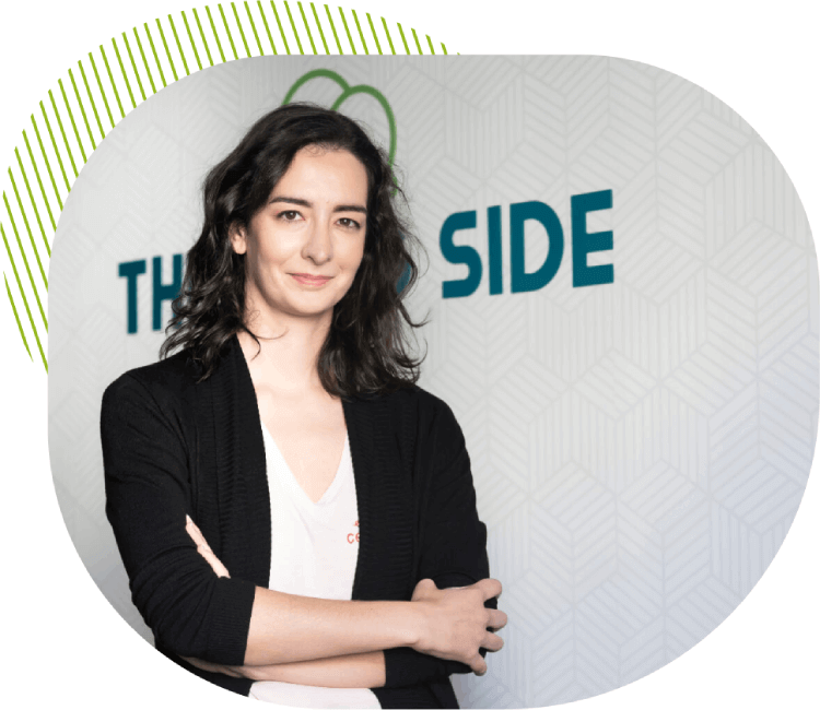 Aida Ramos Thinking Side